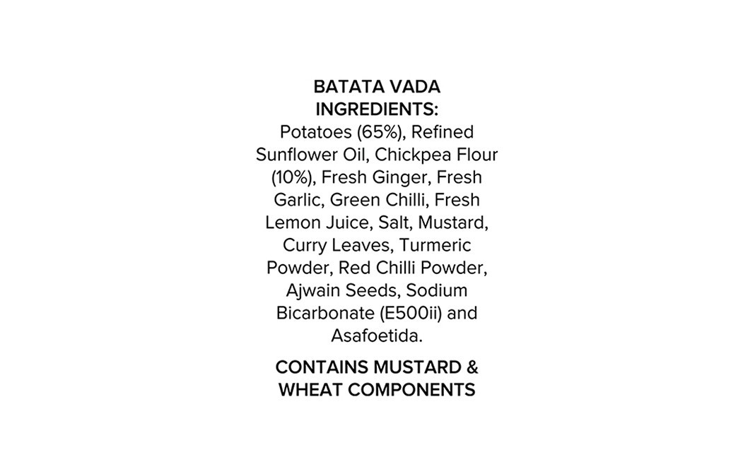 Haldiram's Minute Khana Batata Vada    Box  300 grams